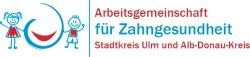 hier ist ein Logo zu sehen: Arbeitsgemeinschaft für Zahngesundheit Stadtkreis Ulm und Alb-Donau-Kreis hier ist ein Logo zu sehen: Arbeitsgemeinschaft für Zahngesundheit Stadtkreis Ulm und Alb-Donau-Kreis