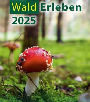 Wald Erleben 2025 Broschüre des "Wald Erleben"-Programms 2025